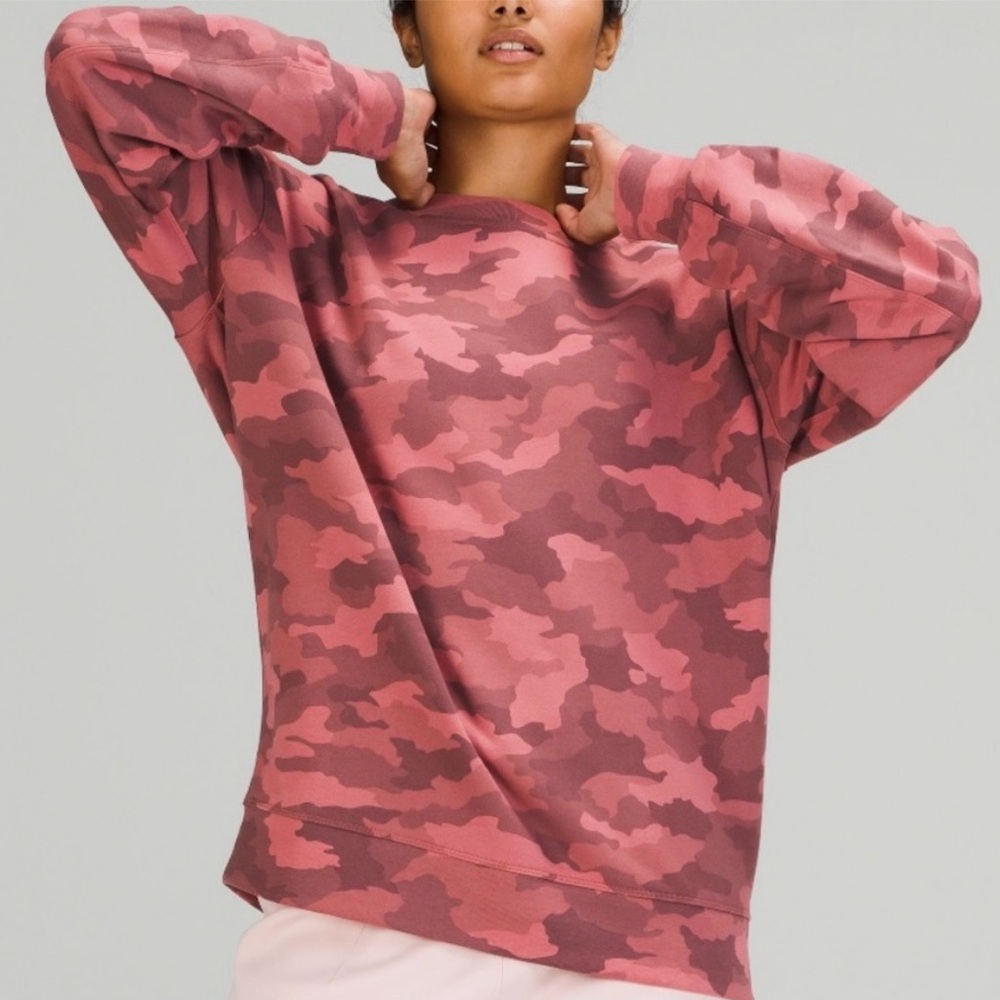 Pink Camo Women's Sweatshirt
